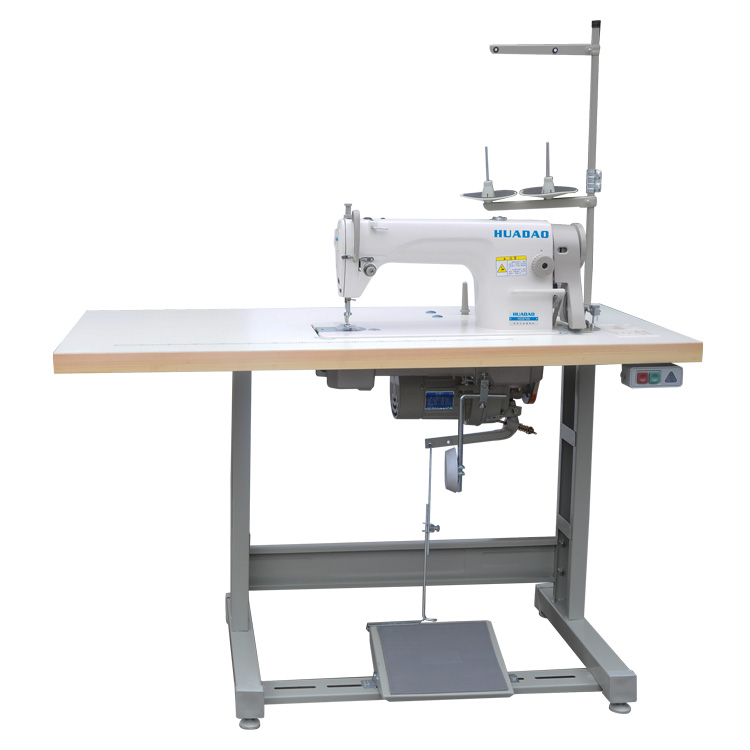 缝纫机能缝制棉、麻、丝、毛、人造纤维等织物和皮革、塑料、纸张等制品