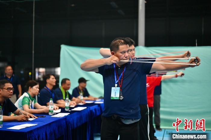 桂花杯弹弓交流赛促成桂台两地同胞在南宁比拼