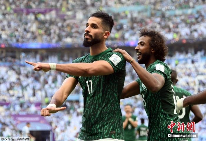 沙特阿拉伯逆转阿根廷创世界杯历史